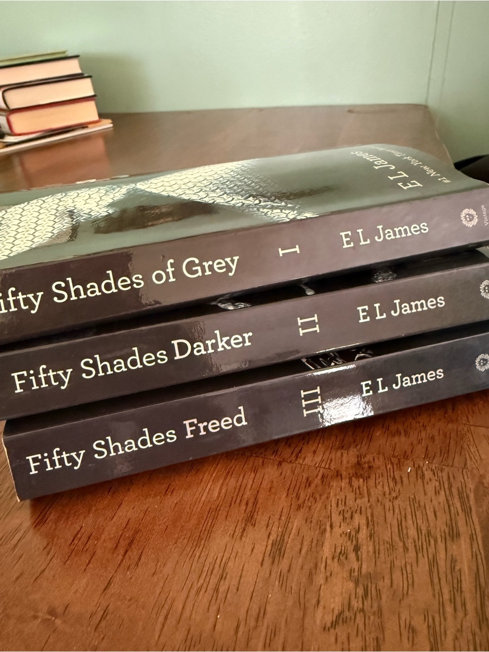 Fifty shades of grey books- complete trilogy